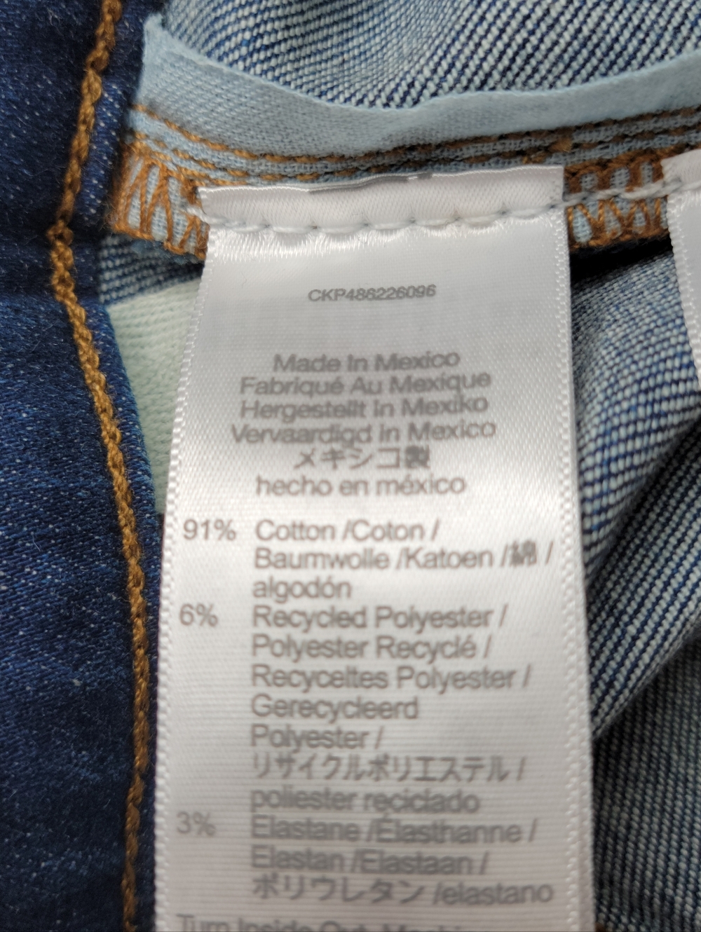 Madewell Emmett Wide Leg Jeans Women Size 32 35X30 Front Patch Pockets Hi Rise - Picture 8 of 15